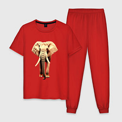 Мужская пижама Стройный слон