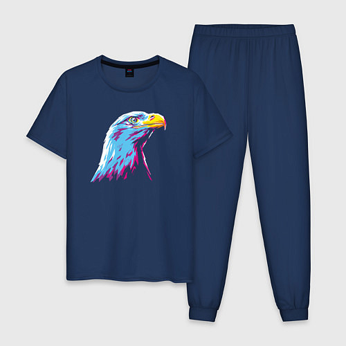 Мужская пижама Орел WPAP / Тёмно-синий – фото 1