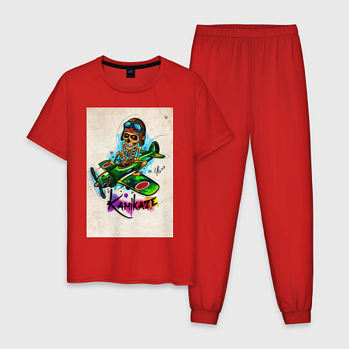 Мужская пижама Kamikaze / Красный – фото 1