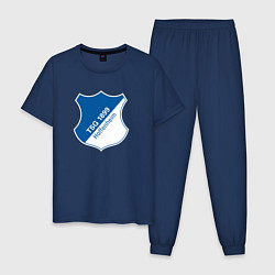Пижама хлопковая мужская Hoffenheim fc germany, цвет: тёмно-синий