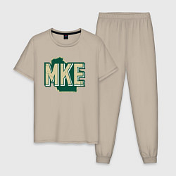 Мужская пижама Mke Bucks