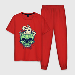 Мужская пижама Skull smoke
