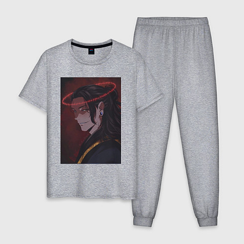 Мужская пижама Сугуру Гэто нимб / Меланж – фото 1