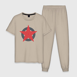 Мужская пижама Red star symbol