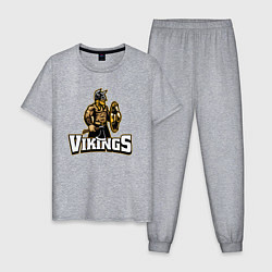 Мужская пижама Vikings team