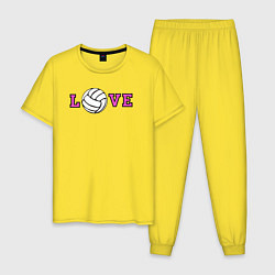 Мужская пижама Love volley