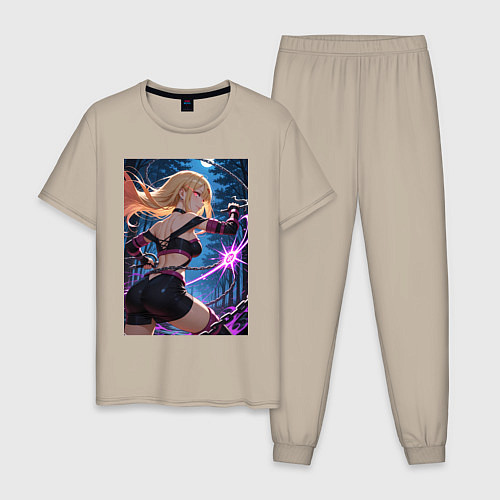 Мужская пижама Марин Китагава косплей Fate stay night / Миндальный – фото 1