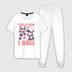 Мужская пижама Как я катаюсь