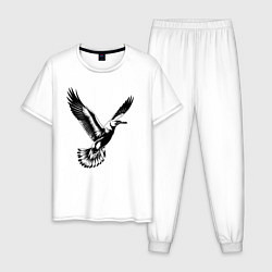 Мужская пижама Полет чайки