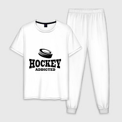 Мужская пижама Hockey addicted