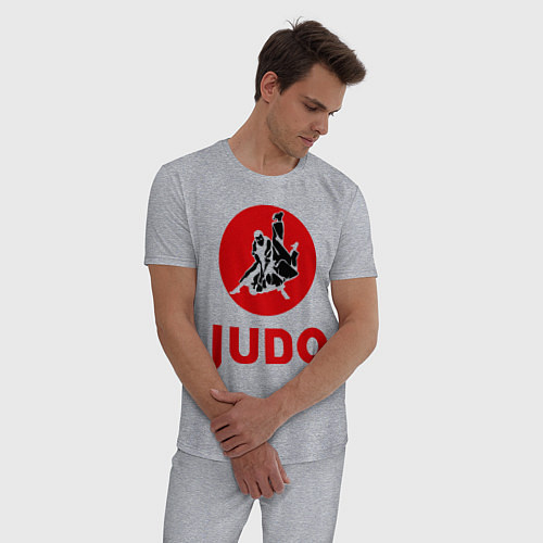 Мужская пижама Judo / Меланж – фото 3