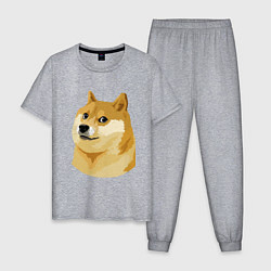 Мужская пижама Doge