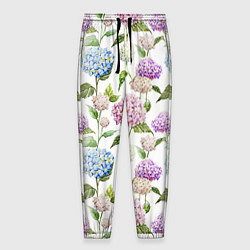Мужские брюки Цветы и бабочки 4
