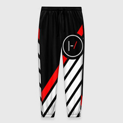 Мужские брюки 21 Pilots: Black Logo