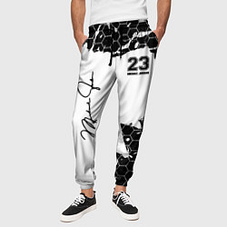 Брюки на резинке мужские Michael Jordan 23, цвет: 3D-принт — фото 2