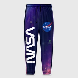 Брюки на резинке мужские NASA НАСА, цвет: 3D-принт