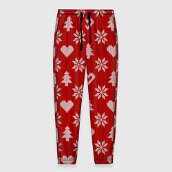 Мужские брюки Красный рождественский свитер