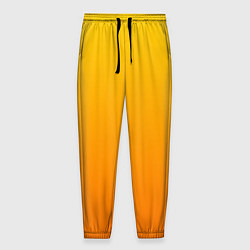 Мужские брюки Оранжевый градиент