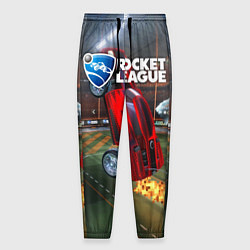 Брюки на резинке мужские Rocket League, цвет: 3D-принт