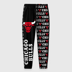 Брюки на резинке мужские CHICAGO BULLS 7, цвет: 3D-принт