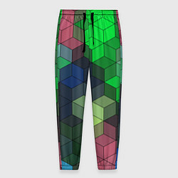 Мужские брюки Разноцветный геометрический уз