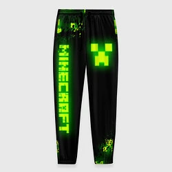 Мужские брюки MINECRAFT NEON LOGO CREEPER