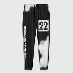 Брюки на резинке мужские FOOTBALL MANAGER Графика, цвет: 3D-принт