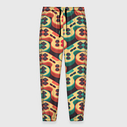Брюки на резинке мужские Gamepads, цвет: 3D-принт