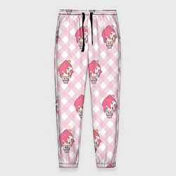 Брюки на резинке мужские Yoko pattern, цвет: 3D-принт
