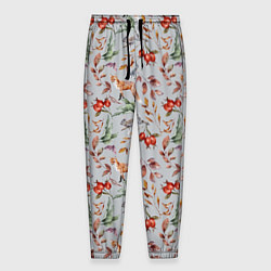 Мужские брюки Лисы и лесные ягоды
