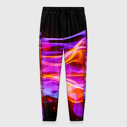 Мужские брюки Abstract colorful waves