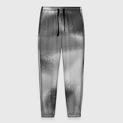 Мужские брюки В серых тонах абстрактный узор gray abstract patte