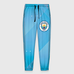 Мужские брюки Manchester city Голубая абстракция