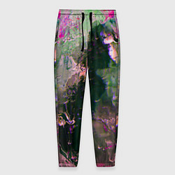 Мужские брюки Абстрактные краски и силуэты