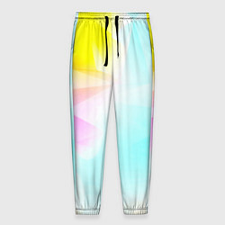 Мужские брюки Gradient colors geometry