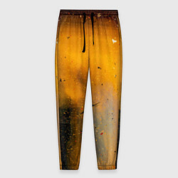 Мужские брюки Оранжевые тени и краски