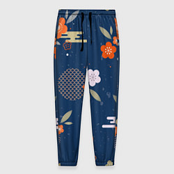 Мужские брюки Орнамент японского кимоно