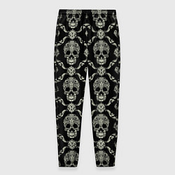 Мужские брюки Узор с черепами Pattern with skulls