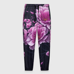 Мужские брюки Ветки цветущей розовой сакуры