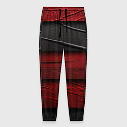 Мужские брюки Black red texture