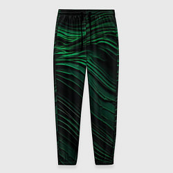 Мужские брюки Dark green texture
