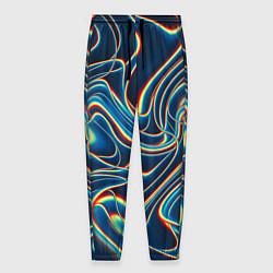 Мужские брюки Abstract waves