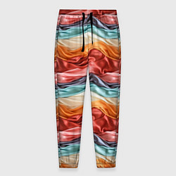 Мужские брюки Разноцветные полосы текстура ткани