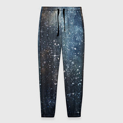 Мужские брюки Темное космическое звездное небо