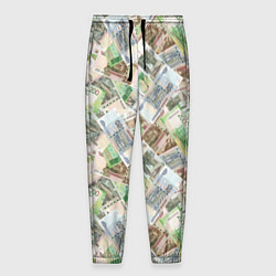 Мужские брюки Российские денежные купюры