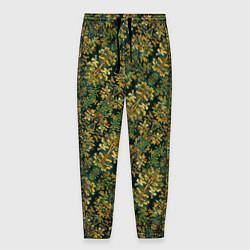 Мужские брюки Растительный узор в стиле артдеко