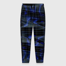 Мужские брюки Темно синие карбоновые волны