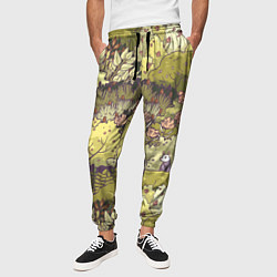 Брюки на резинке мужские Найди опоссума, цвет: 3D-принт — фото 2