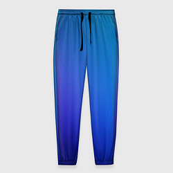 Брюки на резинке мужские Градиент небесных цветов, цвет: 3D-принт