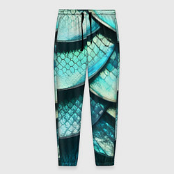 Мужские брюки Чешуя крупной рыбы